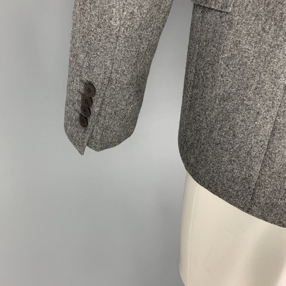 MATTISON Size 40 Grey Wool Notch Lapel Sport Coat | eBay UK