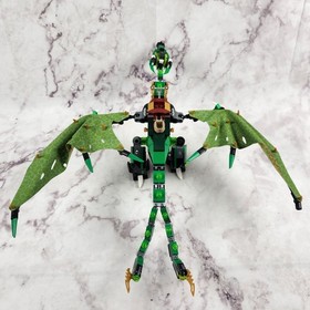 LEGO Ninjago The Green NRG Dragon 70593 - 2016 - INCOMPLETE / NO BOX