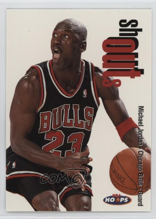 1998-99 NBA Hoops Shoutouts Michael Jordan #13SO HOF 1i5e