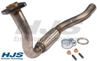 HJS 91141663 Flexrohr FüR Abgasanlage Flexrohr Flexteil FlexstüCk FüR Opel