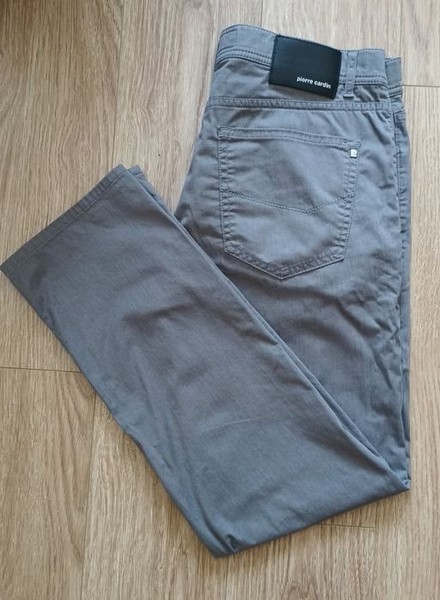 Men Pierre Cardin Jeans Grey Denim 34