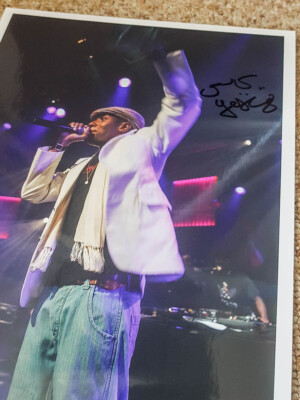 Mos Def - Original Inperson Autogramm auf Foto