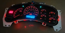 99-02 SILVERADO SIERRA TAHOE INSTRUMENT GAUGE CLUSTER SPEEDOMETER *MILES PROGRAM