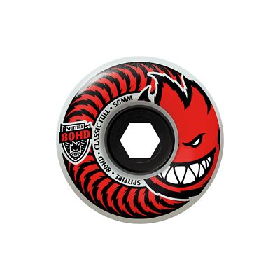 Spitfire Skateboard Wheels 56mm 80HD Classic Full 80A Soft Spitfire Skateboard Wheels 56mm 80HD Classic Full 80A Soft