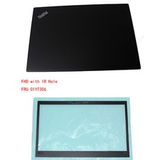 For Lenovo ThinkPad T480S LCD Back Rear Cover Top Lid Bezel IR FHD 01YT306