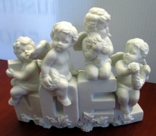 4 Cherubs over NOEL Candle Holder for 3 Candles
