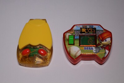 Sega Mcdonalds Cream Rabbit, Knuckles LCD Spiele x2 funktionstüchtig 