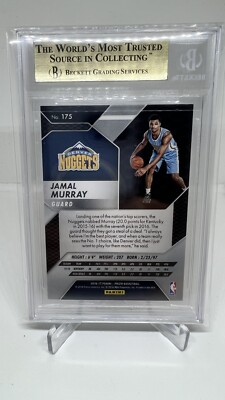 2016 Jamal Murray Panini Prizm #175 RC BGS 9.5 Gem MINT Denver