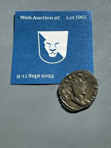 Gallienus LEGIONARY Antoninianus Legion XXX Neptun from Leu Numismatics - Picture 3 of 6