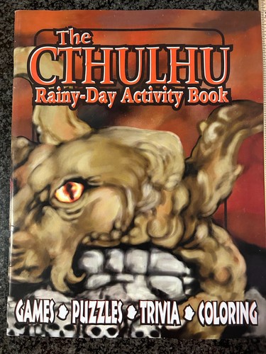 ✰ The CTHULU ✰AND✰ Dungeons & Dragons ✰ Rainy-Day Activity/Coloring Books D&D - Picture 2 of 10