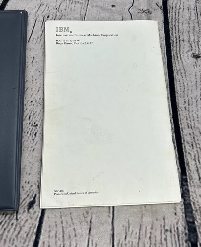 Microsoft IBM Olympic Decathlon PC Computer Game Floppy Disk Case & Instructions - Picture 7 of 8
