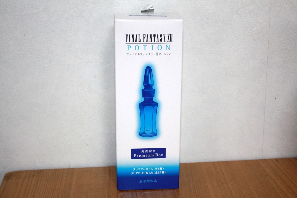 Final Fantasy XII Potion Premium Box with premium clear card
