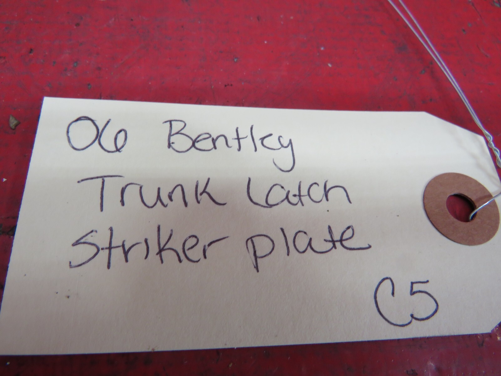 2006 BENTLEY FLYING SPUR TRUNK LOCK LATCH CATCH
