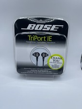 Brand New In Box Bose Triport Wired IE In-Ear Headphones With Carrying Case