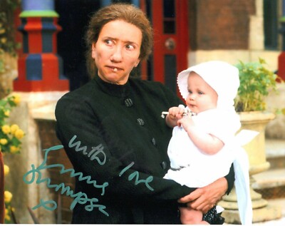 Emma Thompson signed 10-8 Autogramm Nanny McPhee