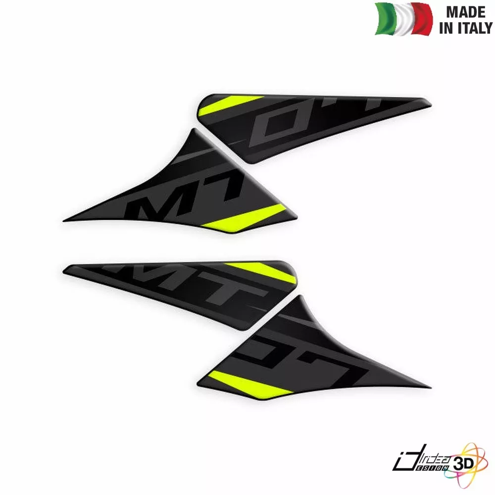 Stickers Side Protective Resin Fluo for Yamaha MT 07 700 2018 2019