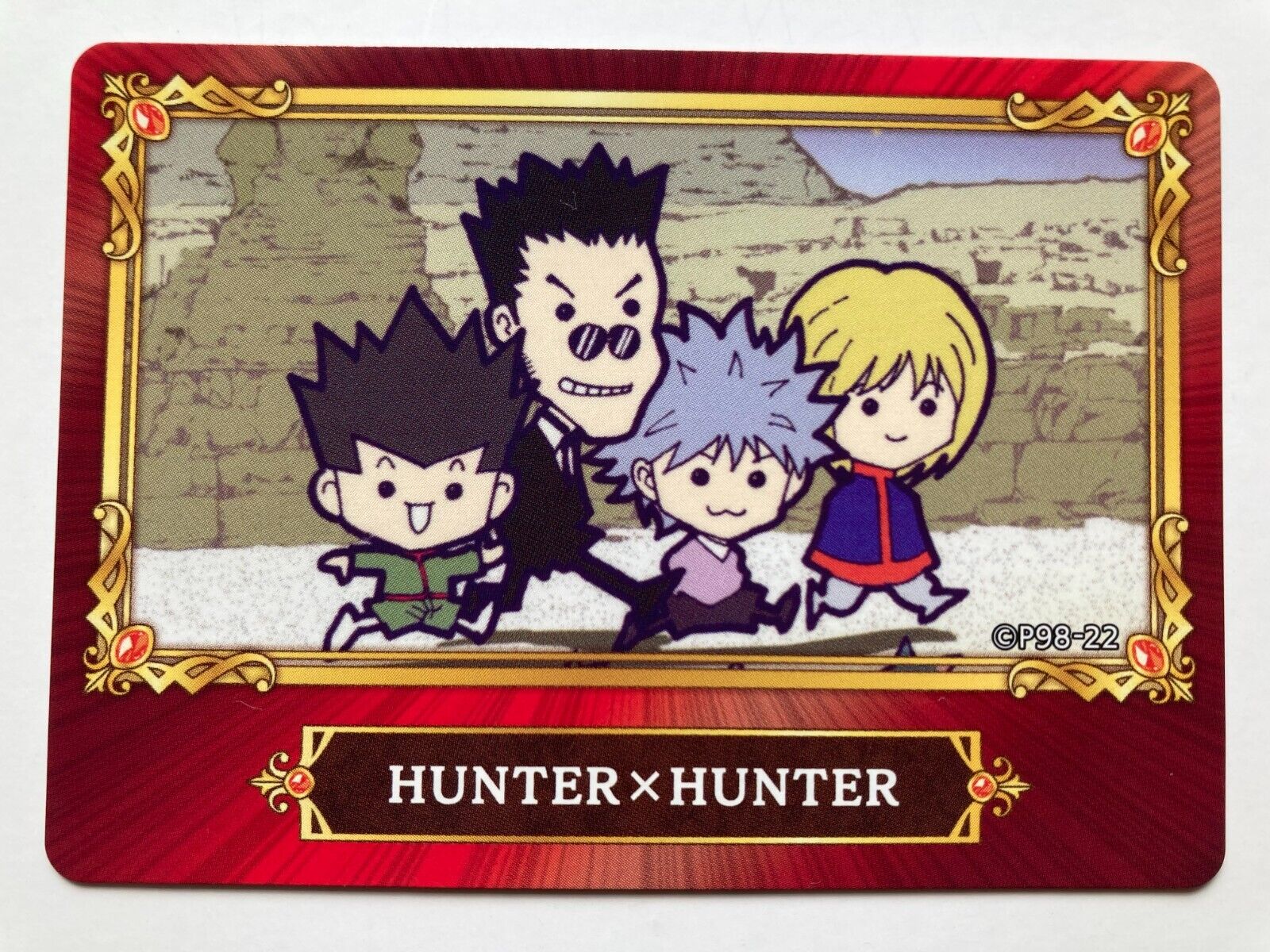 Hunter x Hunter Gon & Killua Jumbo Card Paddass BANDAI JAPAN ANIME MANGA -  Japanimedia Store