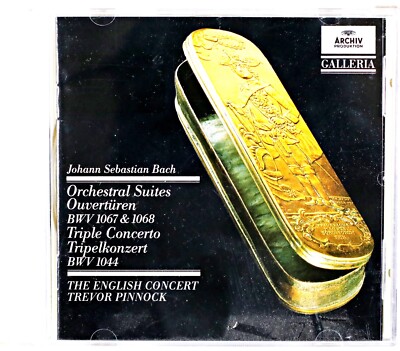 J.S. Bach - Orchestersuiten Nr. 2 &  Tripel Konzert  - CD PreOwned