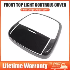 For Dodge Charger 2011+ Sunglass Holder Light Panel w/ garage door buttons Cover