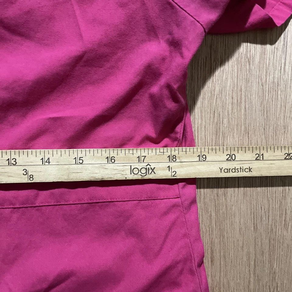 Dickies 中号男女通用磨砂上衣粉色 V 领口袋护理医用制服 — 第 4/4 张图片