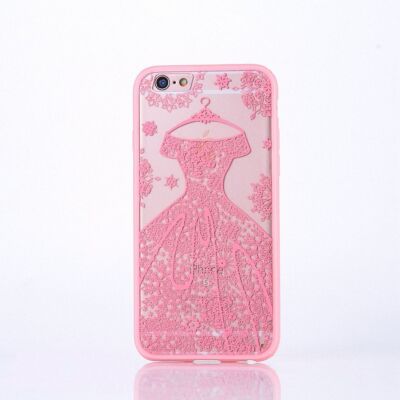 Apple iPhone 7 Plus Handy Hülle Mandala Case Schutzhülle Motiv Kleid Rosa Neu