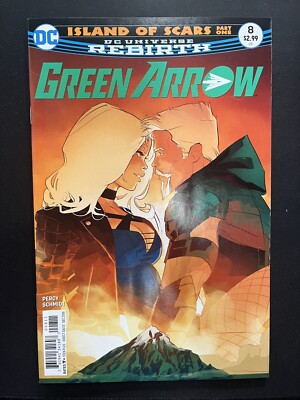 Green Arrow #8 Rebirth NM- DC Comics C136A