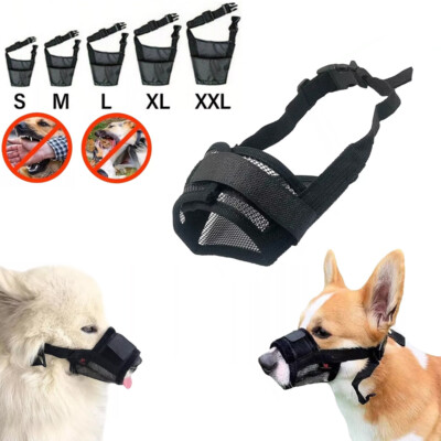 Anime Pet Muzzles Custom Biothane Dog Muzzle: XL Bully, Short
