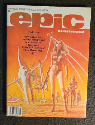 EPIC ILLUSTRATED  #3 (Marvel Comics 1980) VF/NM Jim Starlin Paul Gulacy