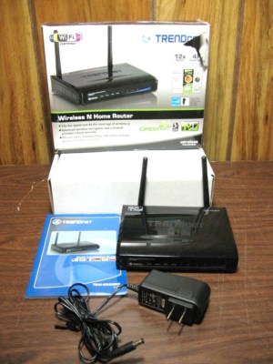 Mint Trendnet TEW-652BRP Wireless N Speed Home Router (S2)