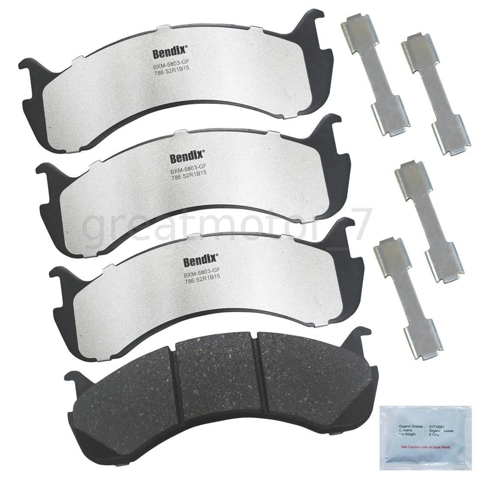 BENDIX Rear Brake Pad Disc Brake Pads for 1998-2005 International Harvester 4700 - Image 2 of 2