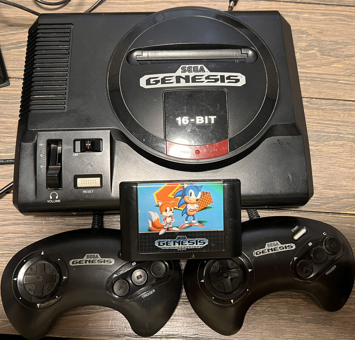 Gameteczone Usado Console Mega Drive III 16 bits 02 Controle +