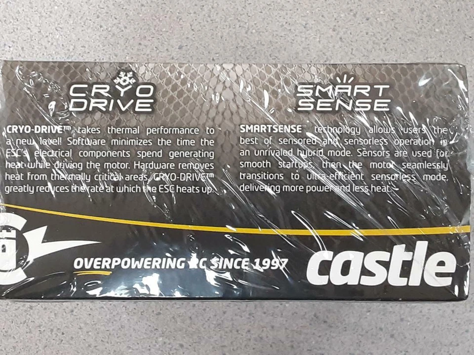 Castle Creations Mamba XLX 2 1/5 Sensored Brushless ESC/Motor Combo 1100Kv New!! - Image 3 of 4