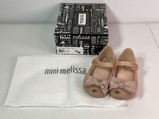 MINI MELISSA Pink UltraGirl Sweet Jelly Shoes w/Box. 31652. Sz 7. Excel Cond.