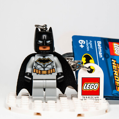 New Lego DC Super Heroes BATMAN Minifigure Keychain