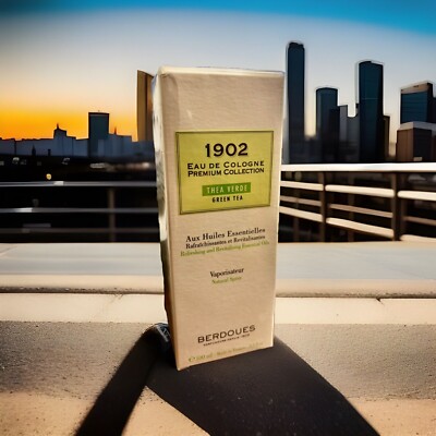 1902 BERDOUES GREEN TEA 3.3 oz / 100 ml   EAU DE COLOGNE SPRAY UNISEX sealed box
