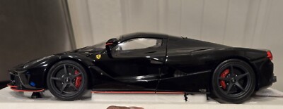 VERY RARE 1/18 BBR Ferrari LaFerrari Felipe Massa Nero/Red Diecast With Openings