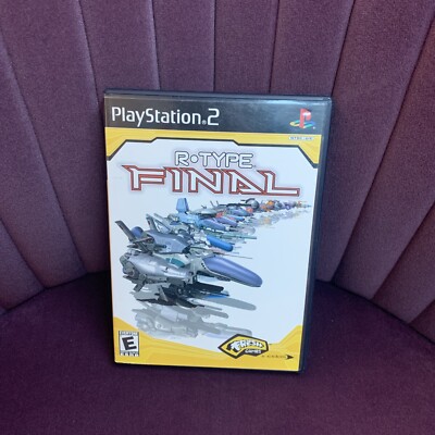 R-Type Final (Sony PlayStation 2, 2004) PS2 Complete w/Manual & Registration