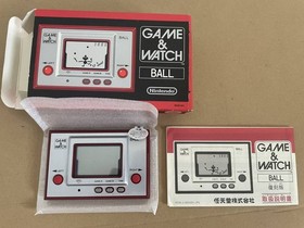 Nintendo Game & Watch BALL Vintage Handheld Game Unused Japan