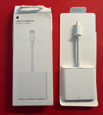 Original Apple USB-C Multiport Digital AV HDMI Adapter iPhone A2119 MW5M3ZM/A
