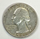 1961 Washington Quarter - Free shipping