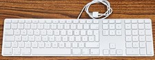 Apple Wired USB Keyboard with Numeric Keypad A1243 MB110LL/B MB110LL/A