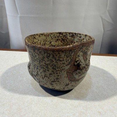 Vintage Joann Aquinto Pewabic Pottery Cup Detroit MI Handmade