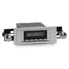 Retroradio For 1950-56 Cadillac Series 60 Fleetwood Bt Usb Amfm Hbc-m2-102-14