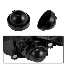 2PCS 85mm Rubber Car Headlight Housing Extended Dust Cap Seal Cover Accessories