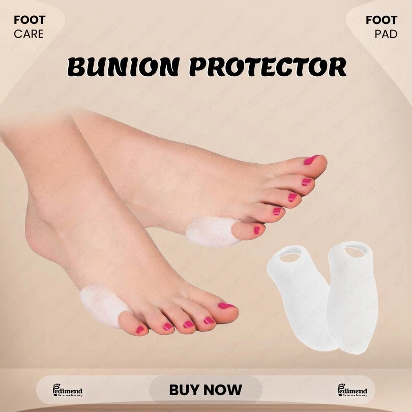 Pedimend Bunionette Gel Toe Separator, Hammer Toe Separator for Overlapping Toes