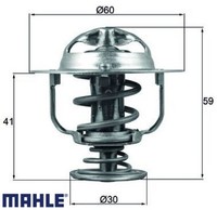 Mahle TX17782D Thermostat FüR KüHlmittel Thermostat KüHlmittel