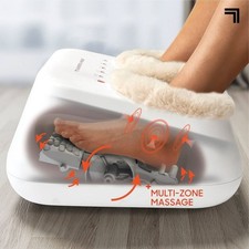 Sharper Image Shiatsu Hand & Foot Spa Massager Heat Vibration