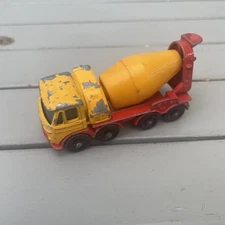 Vintage Matchbox Lesney Superfast Diecast 1968 No.21 Foden Concrete Truck