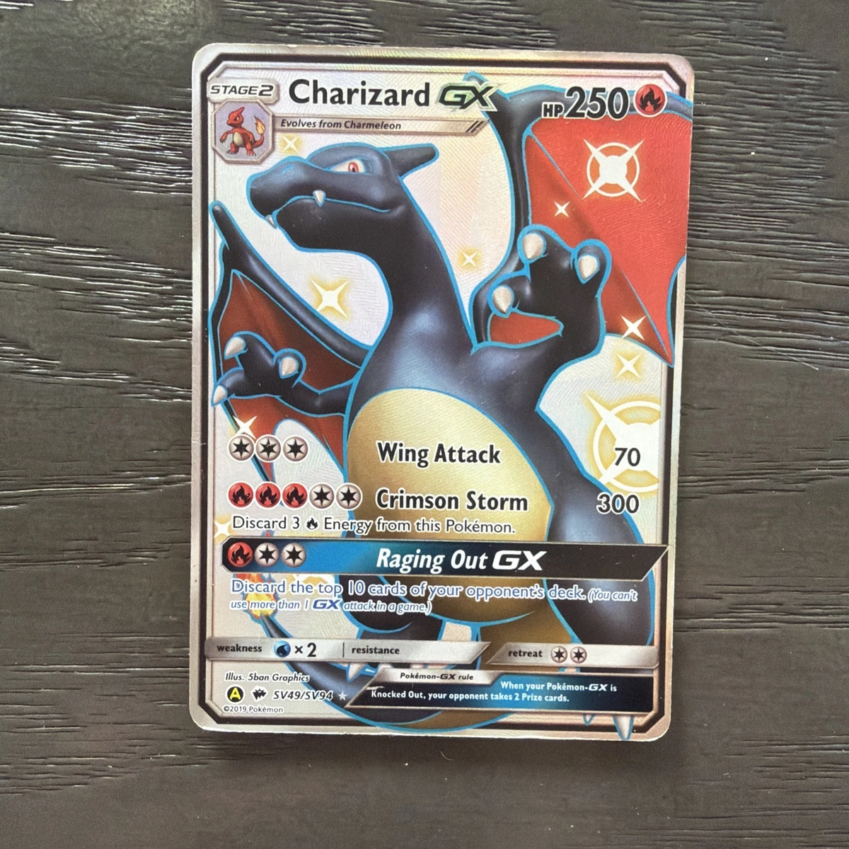 Preços baixos em Charizard GX SV49/SV94 Hidden Fates: Shiny Vault