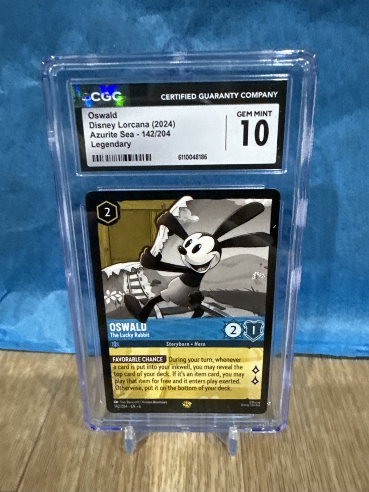 Oswald - The Lucky Rabbit 142/204 Azurite Sea Regular